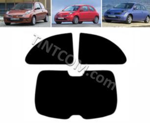                                 Тонировка - Nissan Micra (3 двери, Хэтчбек 2003 - 2010) Solar Gard - серия NR Smoke Plus
                            